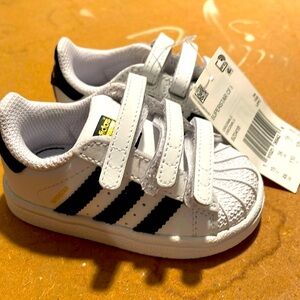 NWT!  The Cutest Little Adidas Baby Shoes